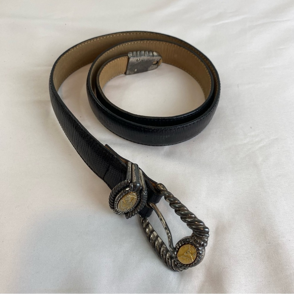 Brighton “Museum” Collection Snakeskin Leather Belt - Picture 16 of 16